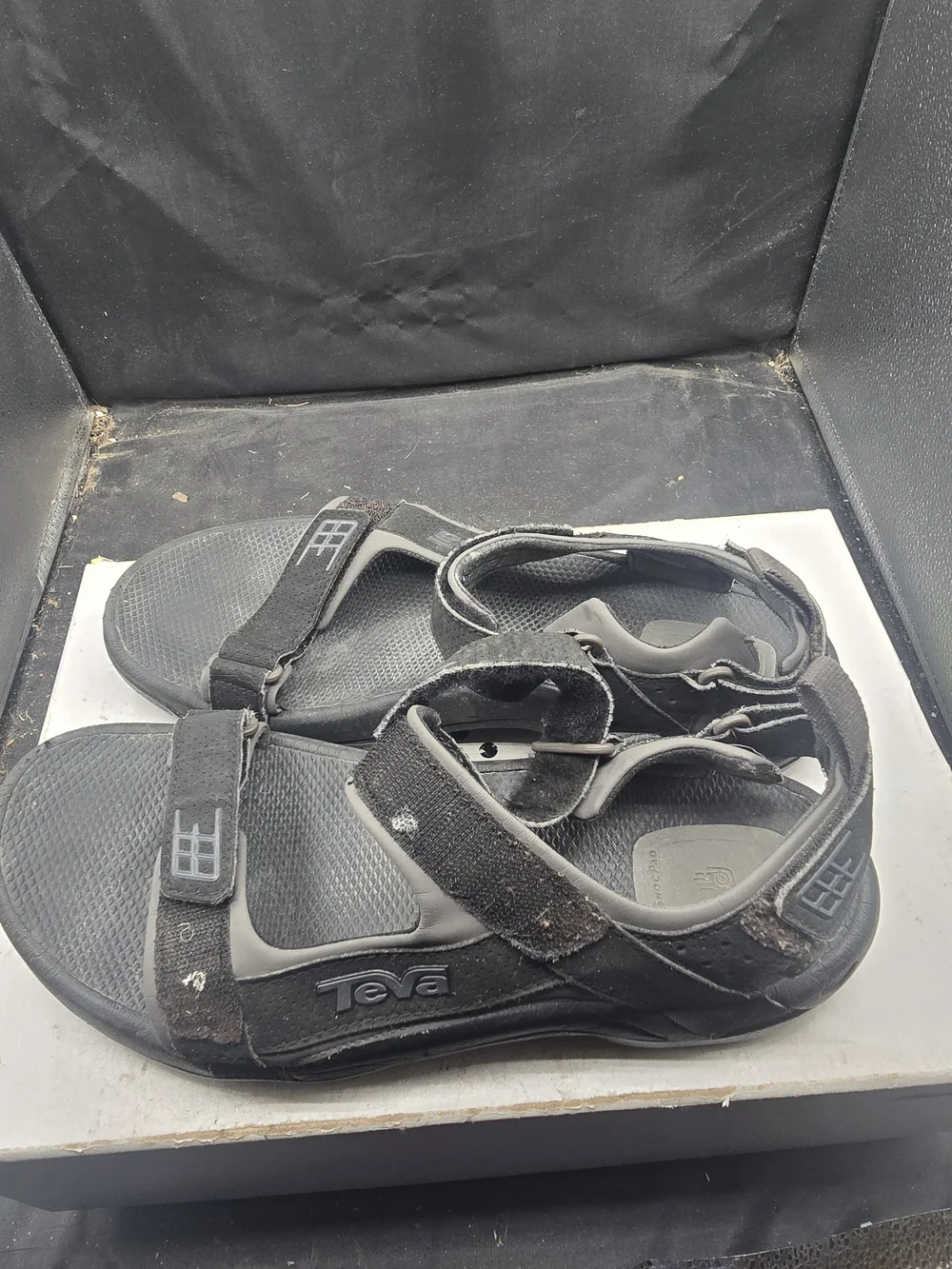 Teva Black Sport‎ Sandals - Strappy Outdoor Design